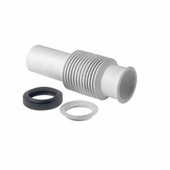 InSinkErator Garbage Disposal Parts & Tools Flexible Discharge Tube 2-in White Plastic Garbage Disposal Discharge Tube