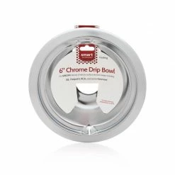 Thing Cooktop & Range Parts Universal Electric Range Drip Pan (Chrome)