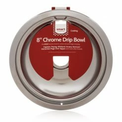 Thing Cooktop & Range Parts Universal Electric Range Drip Pan (Chrome)