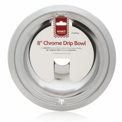 Thing Cooktop & Range Parts Universal Electric Range Drip Pan (Chrome)