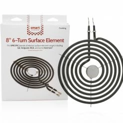 Thing Cooktop & Range Parts Universal Electric Range 8-in Heating Element (Black)