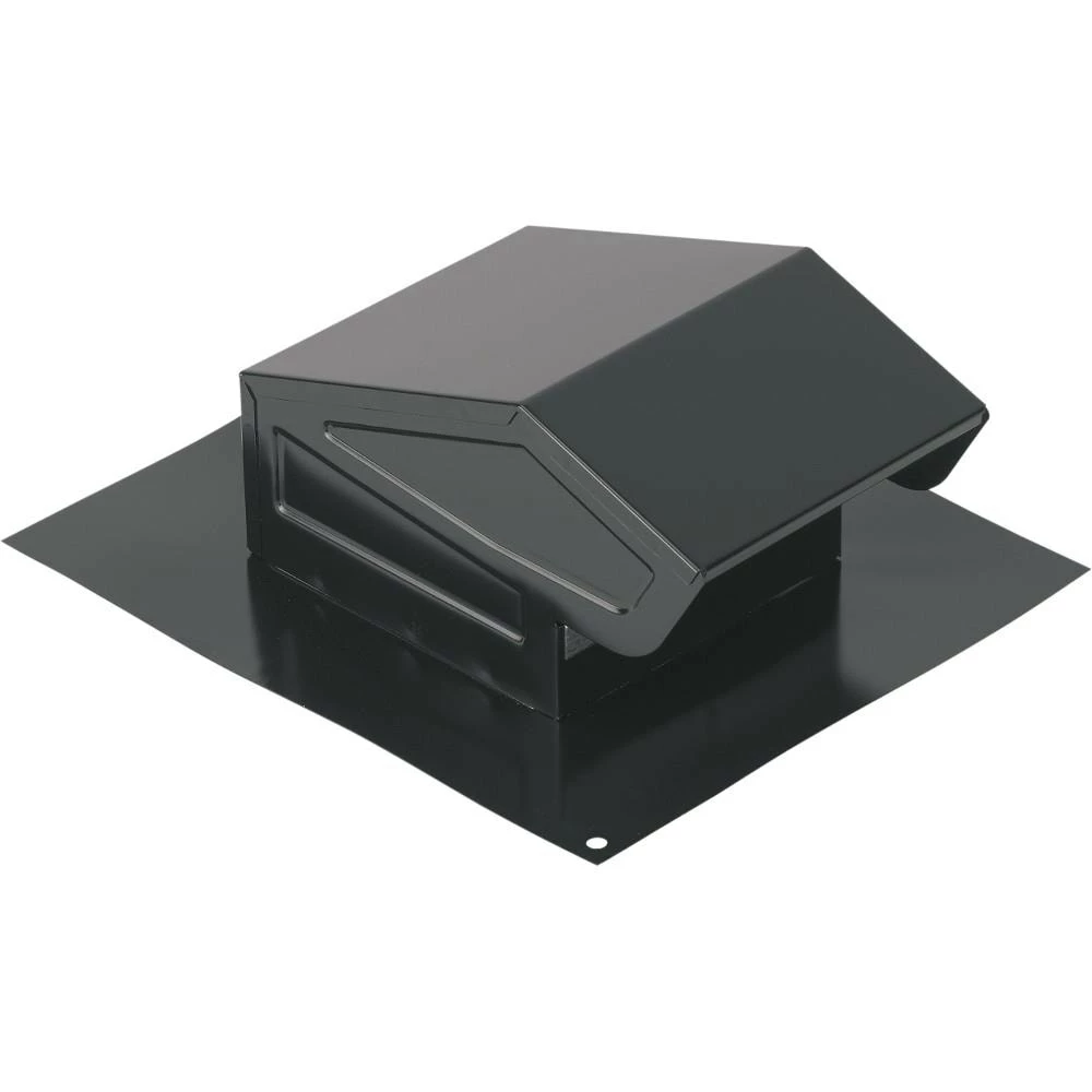 Broan Range Hood Parts Universal Roof Cap (Black) 3 Broan Range Hood Parts Universal Roof Cap (Black)