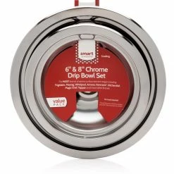 Thing Cooktop & Range Parts Universal Electric Range Drip Pan (Chrome)