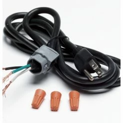 GE Appliance Power Cords 6-ft 3-Prong Black Dishwasher Appliance Power Cord