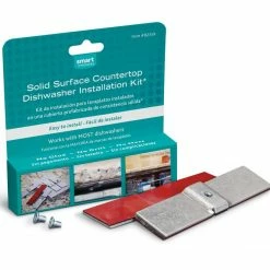 Smart Choice Dishwasher Parts Universal Dishwasher Mounting Kit (Countertop Mount)