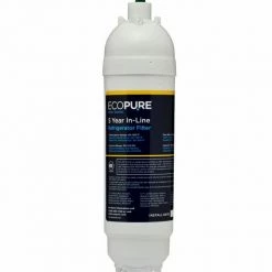 Ecopure Refrigerator Water Filters 60-Month In-line Refrigerator Water Filter