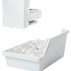 GE Refrigerator Parts Top-Freezer Refrigerator Ice Maker - White