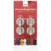 Smart Choice Cooktop & Range Parts Universal Gas and Electric Range Knob Kit (Stainless Steel) -Bosch Sell 05383771