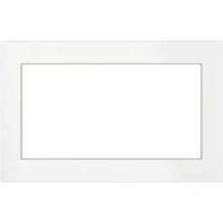 GE Microwave Parts Countertop Microwave Trim Kit (White)