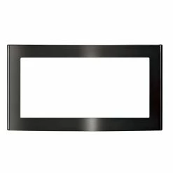 GE Microwave Parts Countertop Microwave Trim Kit (Black Stainless)