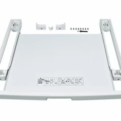 Bosch Washer Parts Laundry Stacking Kit (White)