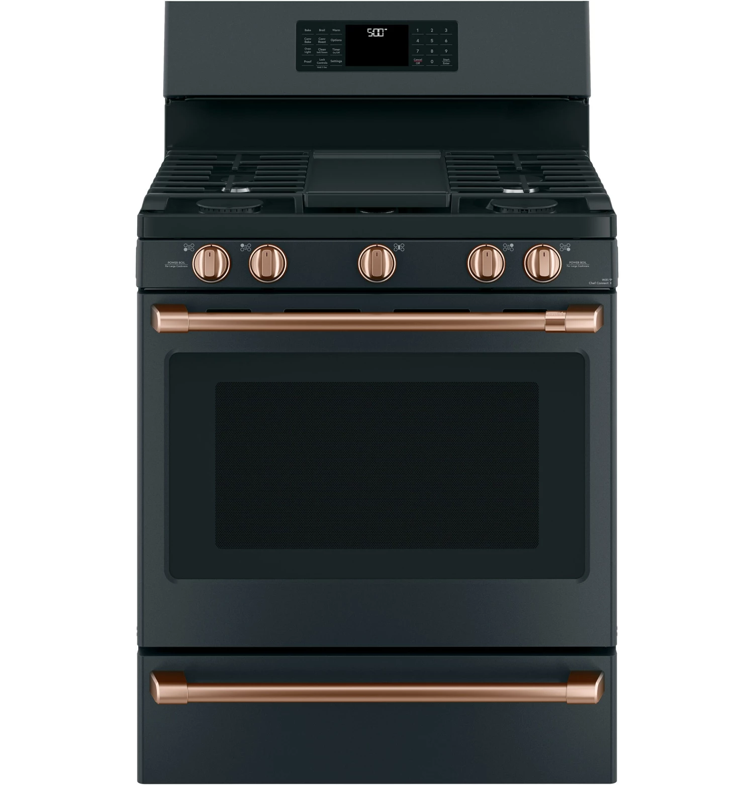 Cafe Cooktop & Range Parts 30-in Gas Range Handle and Knob Kit (Brushed Copper) 4 Cafe Cooktop & Range Parts 30-in Gas Range Handle and Knob Kit (Brushed Copper) - Image 2