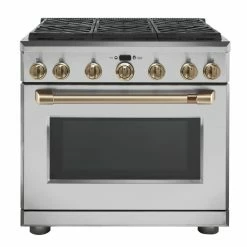 Cafe Cooktop & Range Parts 36-in Gas Range Handle and Knob Kit (Brushed Bronze) -Bosch Sell 09698085