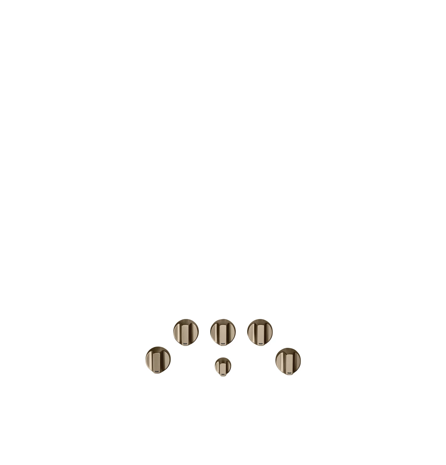 Cafe Cooktop & Range Parts 30-in Gas Cooktop Knob Kit (Brushed Bronze) 3 Cafe Cooktop & Range Parts 30-in Gas Cooktop Knob Kit (Brushed Bronze)