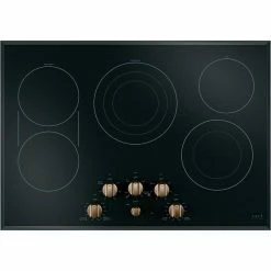 Cafe Cooktop & Range Parts 30-in Electric Cooktop Knob Kit (Brushed Bronze) -Bosch Sell 09719861