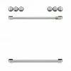Cafe Cooktop & Range Parts 30-in Induction Range Handle and Knob Kit (Brushed Stainless) -Bosch Sell 09719871
