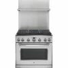 GE Cooktop & Range Parts 36-in Gas Range Backsplash (Stainless Steel) -Bosch Sell 09861339