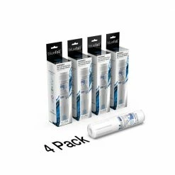 Bluefall Refrigerator Water Filters FridgePod 4-Pack 16-Month Twist-In Refrigerator Water Filter