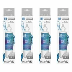 Bluefall Refrigerator Water Filters FridgePod 4-Pack 16-Month Push-In Refrigerator Water Filter -Bosch Sell 10028466