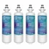 Bluefall Refrigerator Water Filters FridgePod 4-Pack 16-Month Push-In Refrigerator Water Filter -Bosch Sell 10028471