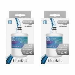 Bluefall Refrigerator Water Filters FridgePod 2-Pack 8-Month Twist-In Refrigerator Water Filter -Bosch Sell 10028563