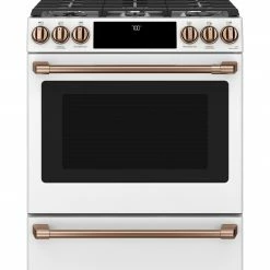 Cafe Cooktop & Range Parts 30-in Gas Range Handle and Knob Kit (Brushed Copper) -Bosch Sell 10518935