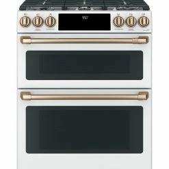 Cafe Cooktop & Range Parts 30-in Gas Range Handle and Knob Kit (Brushed Bronze) -Bosch Sell 10521844