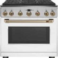 Cafe Cooktop & Range Parts 36-in Gas Range Handle and Knob Kit (Brushed Bronze) -Bosch Sell 10521855