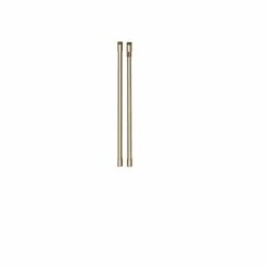 Cafe Refrigerator Parts Built-In Side-by-Side Refrigerator 2 Piece Handle Kit - Brushed Bronze
