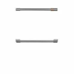 Cafe Refrigerator Parts Undercounter Refrigerator 2 Piece Handle Kit - Brushed Stainless