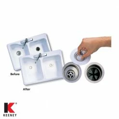 Keeney Garbage Disposal Parts & Tools 4.5-in White Plastic Garbage Disposal Stopper -Bosch Sell 11989931
