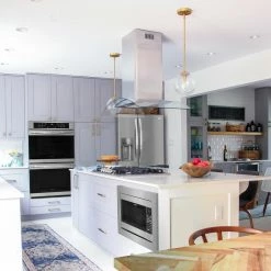 Frigidaire Microwave Parts Gallery Built-In Microwave Trim Kit (Smudge-proof Stainless Steel) -Bosch Sell 14935236