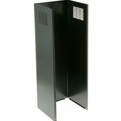 GE Range Hood Parts Wall-mounted Range Hood Flue Cover (Matte Black) -Bosch Sell 15387659