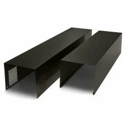 Whirlpool Range Hood Parts Wall-Mounted Range Hood Flue Extension (Black Stainless)