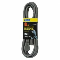 Bergen Industries Appliance Power Cords 9 Ft Air Conditioner and Major Appliance Extension Cord