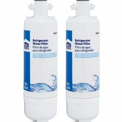 Project Source Refrigerator Water Filters 2-Pack 6-Month Twist Refrigerator Water Filter