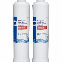 Project Source Refrigerator Water Filters 2-Pack 6-Month Twist Refrigerator Water Filter