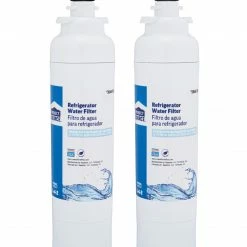 Project Source Refrigerator Water Filters 2-Pack 6-Month Twist Refrigerator Water Filter