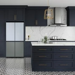 Samsung Refrigerator Parts BESPOKE 4-Door Flex Refrigerator Bottom Panel in Tuscan Steel -Bosch Sell 44499958