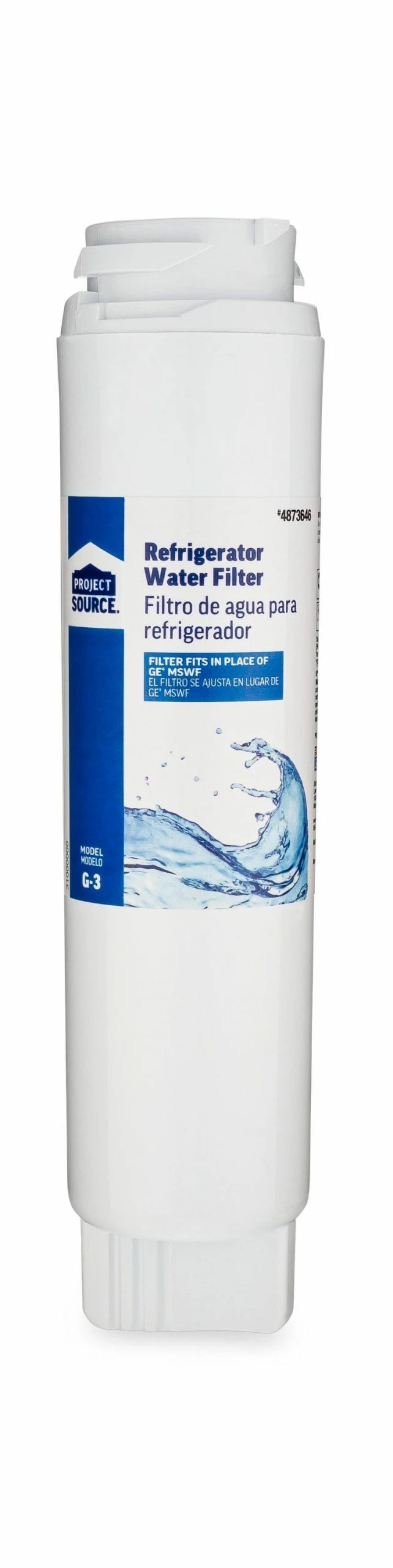 Project Source Refrigerator Water Filters 300-Month Twist Refrigerator Water Filter 3 Project Source Refrigerator Water Filters 300-Month Twist Refrigerator Water Filter