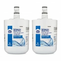 Project Source Refrigerator Water Filters 2-Pack 6-Month Twist Refrigerator Water Filter