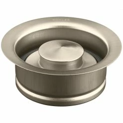 KOHLER Garbage Disposal Parts & Tools 4.4375-in Vibrant Brushed Bronze Garbage Disposal Sink Flange